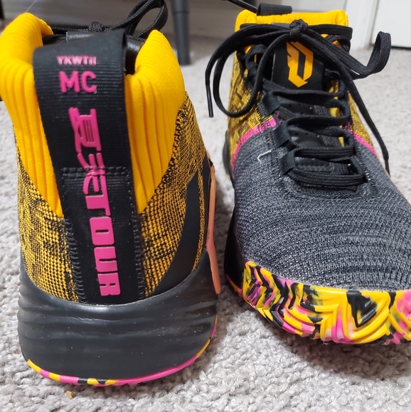 ADIDAS DAME 5 MENS SZ 11.5 - Picture 4 of 5